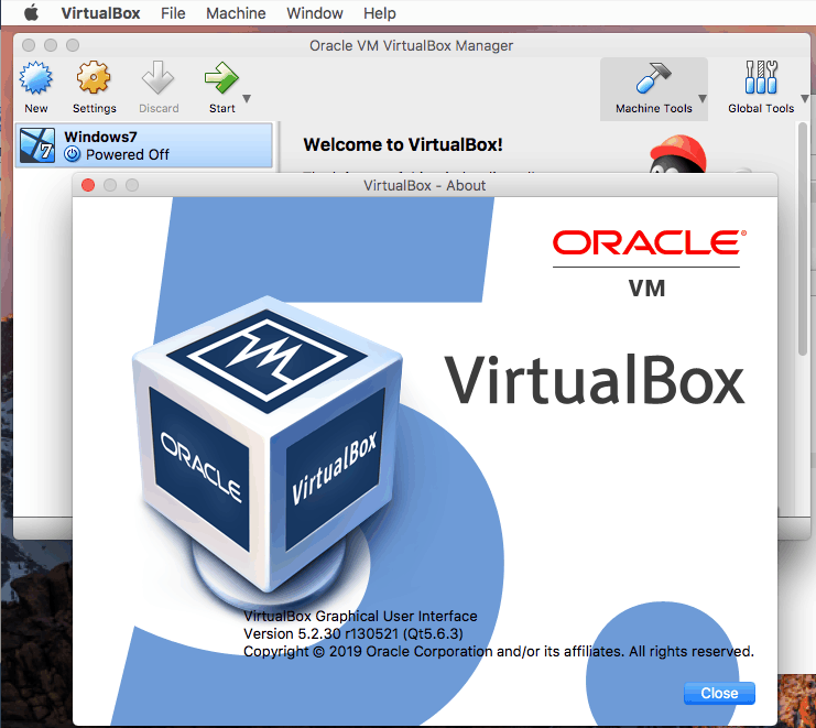 windows virtualbox image for mac